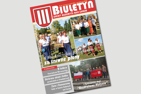 NOWE WYDANIE BIULETYNU GMINY RADOMYŚL NAD SANEM - NR 82 (KWIECIEŃ-WRZESIEŃ 2025)